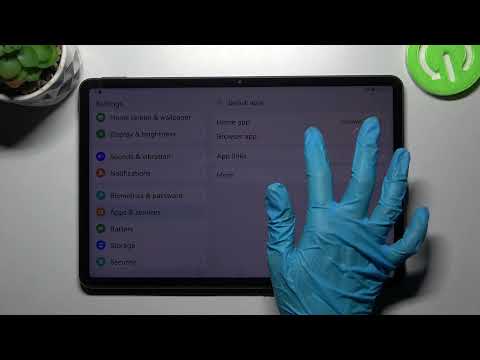 How to Pick New Default Apps in Huawei MatePad 11 - Access Default App Settings