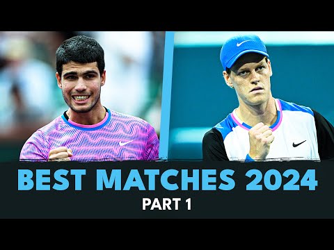 Best ATP Tennis Matches Of 2024 | Part 1