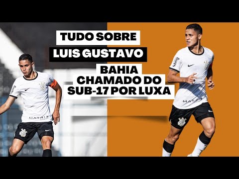 LUIS GUSTAVO O BAHIA, CAPITÃO DO SUB 17 CHAMADO POR VANDERLEY LUXEMBURGO PARA O TREINO DO TIMÃO
