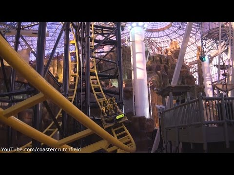 Off-ride footage of a El Loco train