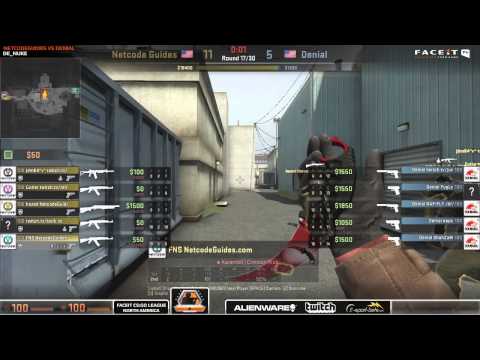 FACEIT NA League 2014: Denial vs NCG | Denial E-Sports vs NetcodeGuides (01.10.2104)