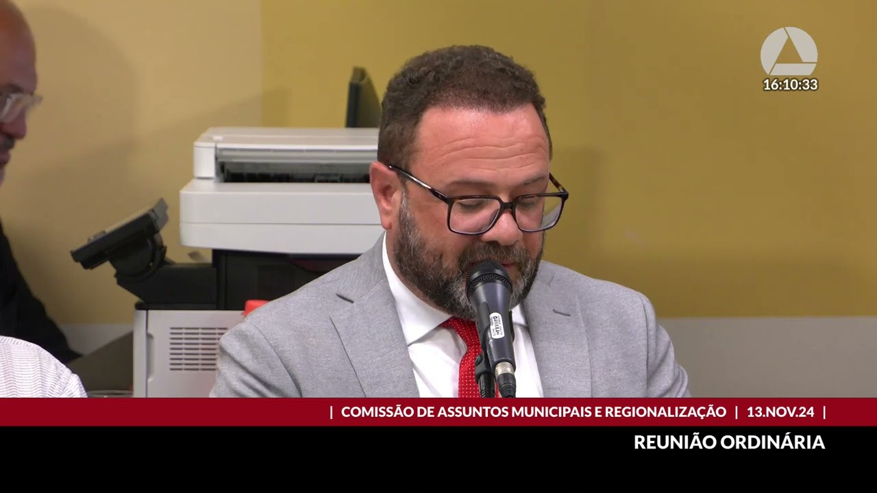 13/11/2024 16:00 - Comissão de Assuntos Municipais e Regionalização