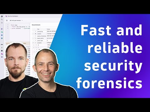 Find the Unknown in Logs, Metrics, and Traces | Observability Forensics