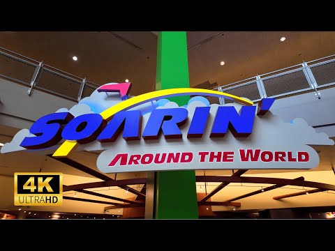 Soarin’ Around the World FULL Ride POV | EPCOT 4K60