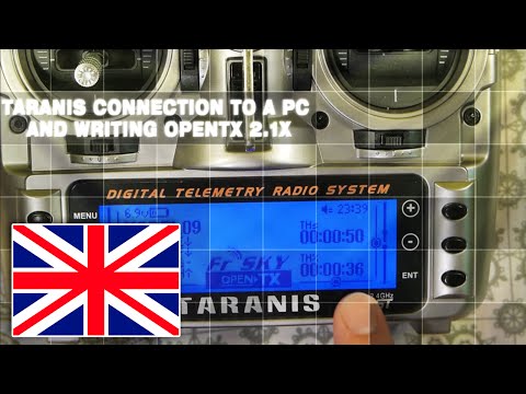 FrSky Taranis / OpenTx Crumbs - Taranis connection to a PC and writing OpenTx 2.1x