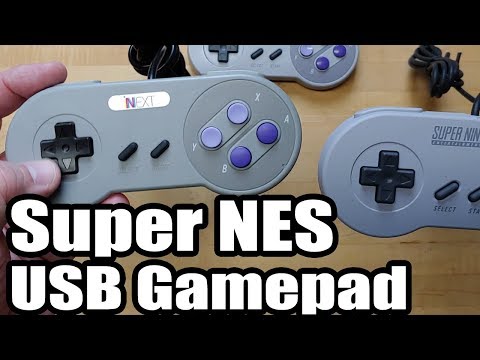 USB Super NES RetroPie Controller | NEXT Gamepad Review