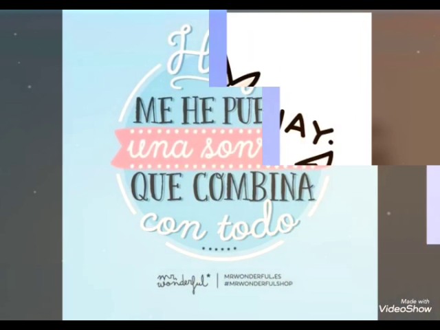 Vídeo relacionado con Mr. Wonderful Postal - Tienes un no sé qué que qué sé yo que