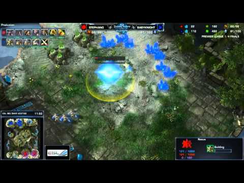 Stephano vs BabyKnight  Game 1 - WCS Starcraft 2