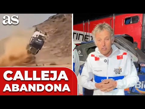 JESÚS CALLEJA abandona tras un GRAVE ACCIDENTE y pone fin a su aventura en el DAKAR 2026