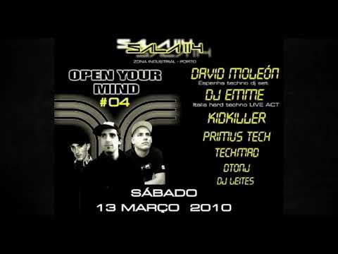 David Moleon - Live @ Open Your Mind 04 - Sala 114, Porto, Portugal 13.03.2010.