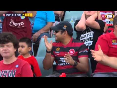 Hyundai A-League 2015/16 Round 19: Western Sydney Wanderers 2 – 5 Wellington Phoenix