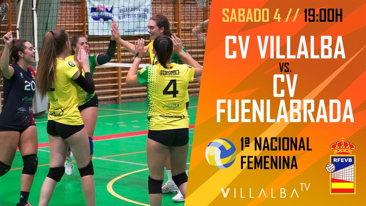 Miniatura del partido 🏐Villalba VS. Fuenlabrada🏐 1ª Nacional Femenina - PARTIDO COMPLETO