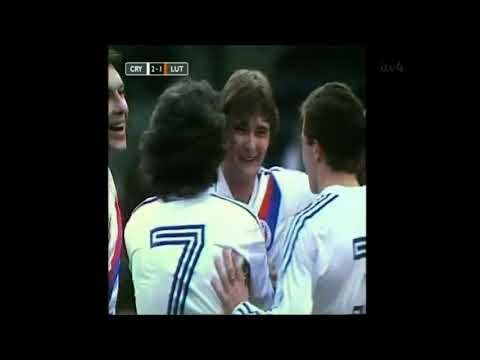 Crystal Palace v Luton Town Division Two 20-03-1982