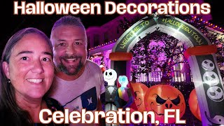 Celebration Florida! Halloween Town! Let's Check Out Some Residential Decorations For Halloween!
