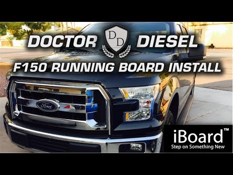 iBoard Auto Running Board Install for 2015-2017 Ford F150 Trucks
