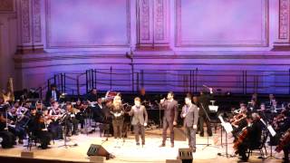 Forte Tenors and Cami Bradley sang &quot;THE PRAYER&quot; Carnegie Hall 11/16
