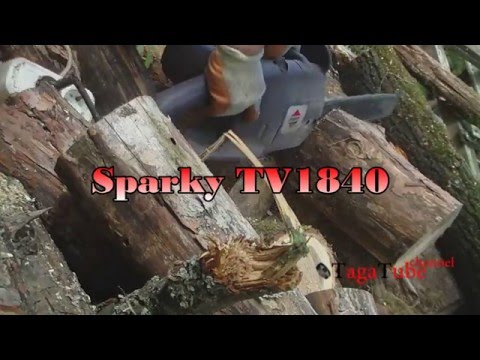 Электрическая цепная пила Sparky TV 1840. Ремонт популярных мелких поломок.