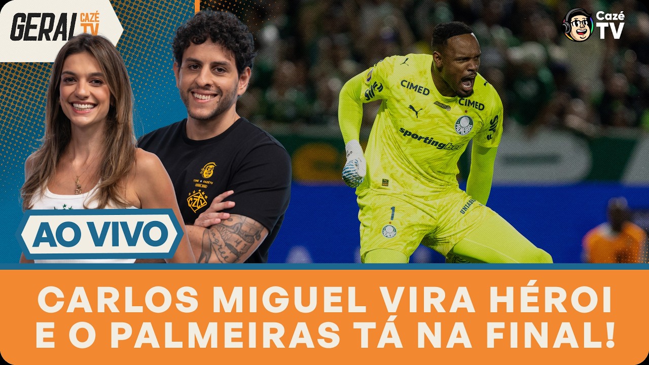PALMEIRAS NA FINAL! CARLOS MIGUEL VIRA HÉROI NAS PENALIDADES E ELIMINA O FLU | GERAL CAZÉTV
