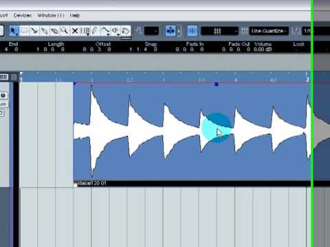 Steinberg Cubase Four - 24. The Infoline - How To Tutorial