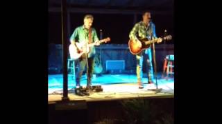 Deryl Dodd and Drew Womack - Lakeside Tavern - Waco, TX - August 8, 2015 - &quot;Bitter End&quot;