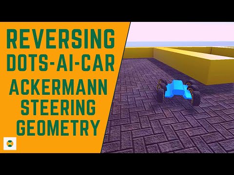 No Ray Casting/Overlap Queries!! Reverse using Ackermann Steering Geometry - Unity DOTS/ECS