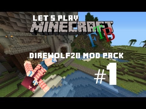 Let's Play: FTB DireWolf20 Pack - Ep 1: New Beginnings