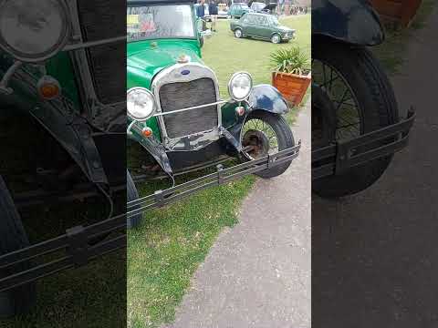 Autos antiguos en General Galarza, Otro Ford modelo A de los años 20 #autos #exposicion #antiguos