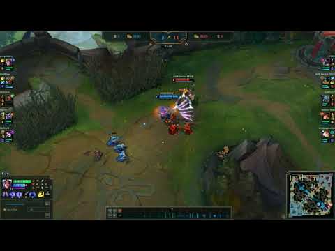 Irelia vs Olaf and Cho'gath