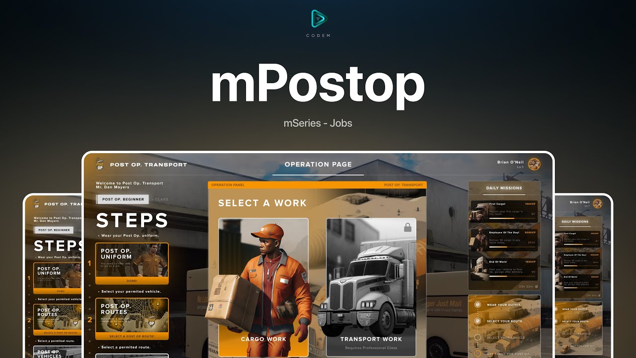 CodeM mPostop ( Advanced Cargo Work ) thumbnail 11