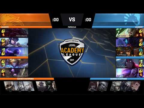 FOXA (5-5) vs TLA (7-3) Highlights | NA Academy | Spring 2018 W6D1