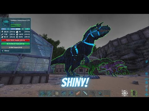 Hox vs Ark: The Island Ep10 Leveling our Boss Vastatyrannus and Ember Ash.....
