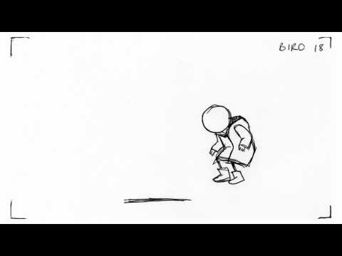 Love Hate Animation Tests: Biro & Graphite