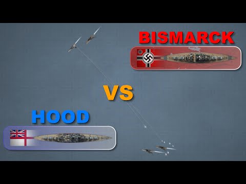 WW2 Explained: Bismarck vs Hood, The Shocking and Explosive Battleship Duel