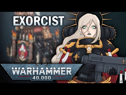 【WH40K MINI PAINTING】 THE SISTERS OF BATTLE ARE MY FAVORITE FOR A REASON (Exorcist Tank painting)