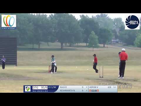 2023 MLC Jr U11 Chicago Tournament: Dream Cricket NJ Lightning vs Dallas Tigers