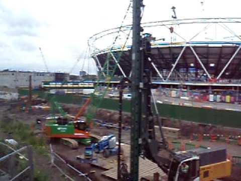 Olympic park London, june 2009