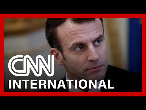 Macron slapped in the face by man in small crowd