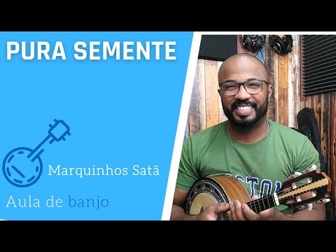 PURA SEMENTE - MARQUINHOS SATÃ ( AULA DE BANJO )