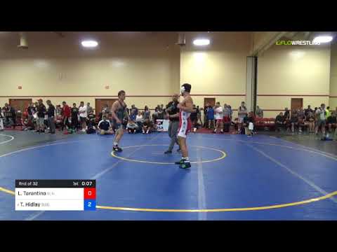2018 Marine Corps US Open/UWW Junior Freestyle 79 Rnd Of 32 - Leonardo Tarantino (Blai) Vs. Trent