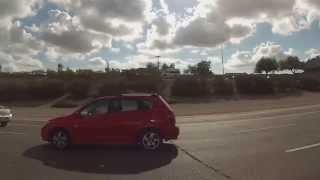 preview picture of video 'Drive to Arizona Mills Mall, Tempe, Arizona, 28 December 2014, GP060135'