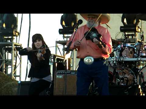 Charlie Daniels Band ft. Amanda Shaw performing The Devil Went Down To Georgia (LIVE)