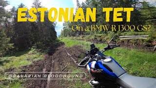 BMW R 1300 GS motorcycle travel vlog, Trans Euro Trail, Estonia, European motorcycle adventure.