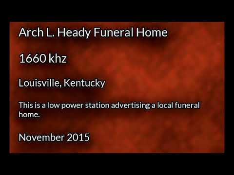 Arch Heady Funeral