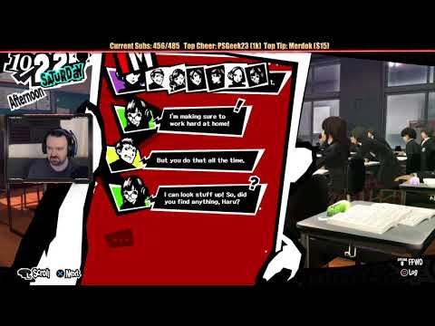 Persona 5 playthrough pt355 - Sudoku?/Festival Planning