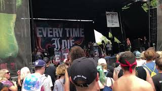 Every Time I Die - &quot;We&#39;rewolf&quot; Live @ Vans Warped Tour on 7-23-2018