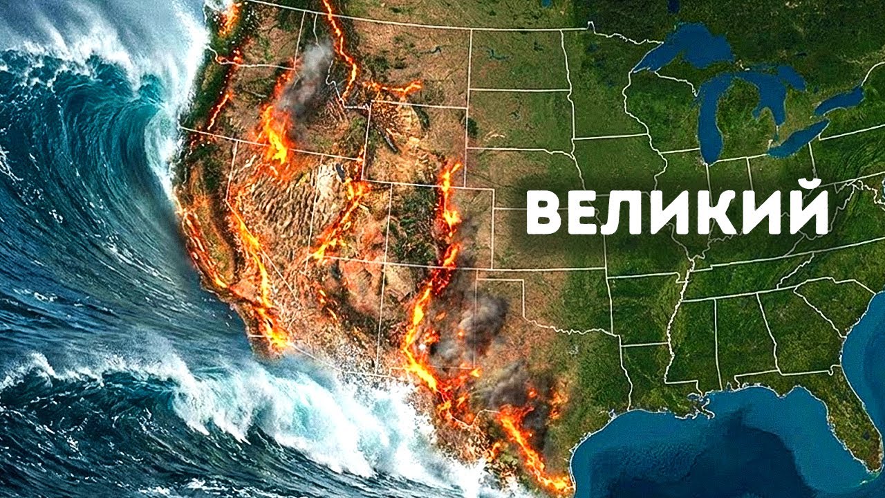 Следующее большое землетрясение может затопить западную Калифорнию