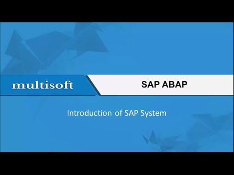 Sample Video for SAP ABAP- Introduction to SAP 