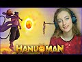 Hanuman Chalisa From Telugu Movie Hanuman Teja Sajja Russian Girl Reaction