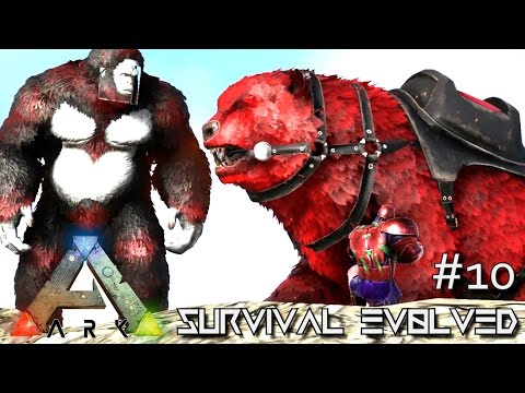 ARK: SURVIVAL EVOLVED - NEW ALPHA BIGFOOT & DIREBEAR TAMING !!! E10 (ARK ANNUNAKI EXTINCTION Core)