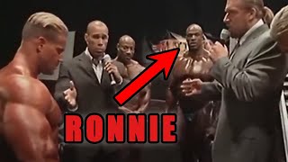 Jay Cutler And Ronnie Coleman Talking Shit To Each Other (Backstage)